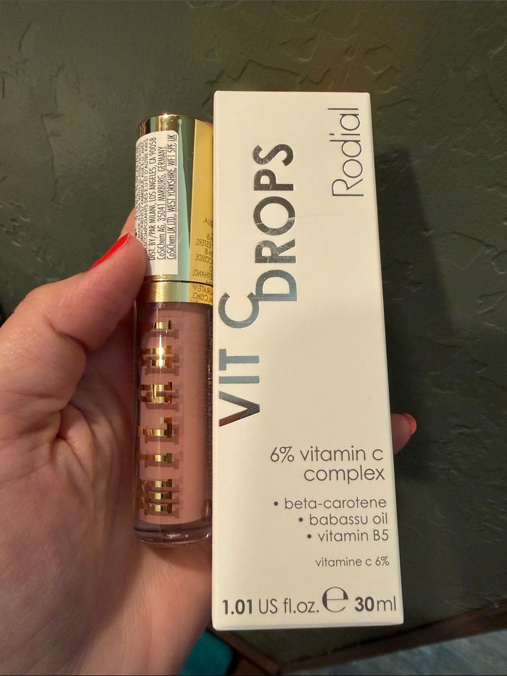 Rodial VIT C Drops Serum – Milani Keep it full soft rose Bundle